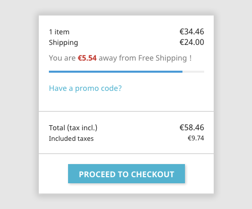 Free delivery Prestashop