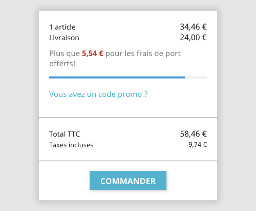 Livraison gratuite Prestashop