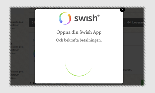 swish API for Prestashop